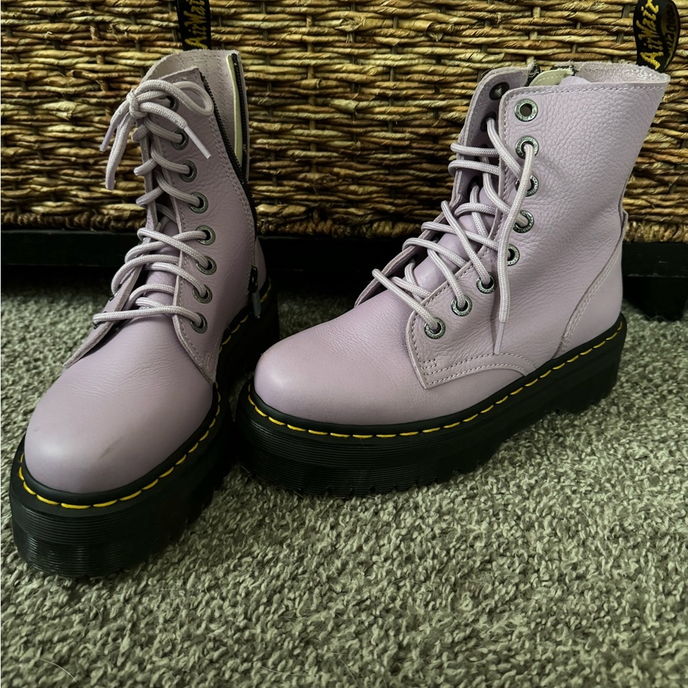 Lavender Doc Martens
